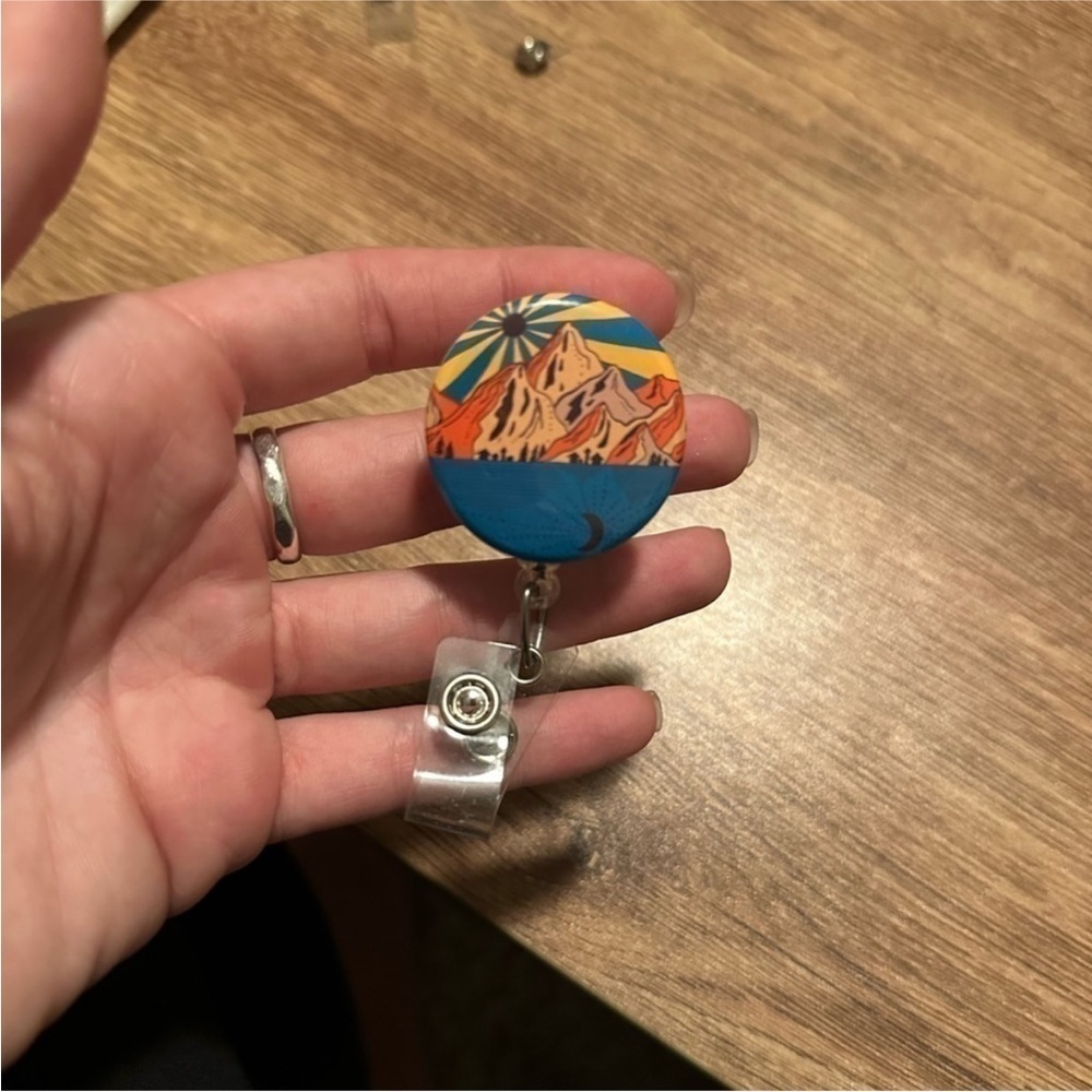 Mountain Nursing Badge Reel
